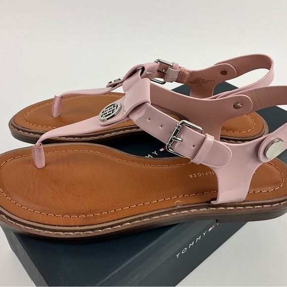 Tommy Hilfiger Light Pink Bennia Sandal NIB - Picture 2 of 9